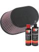 K&N Air Filter RU-1001 + Recharge Kit