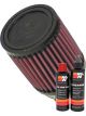 K&N Air Filter RU-1700 + Recharge Kit