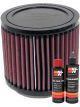 K&N Air Filter RU-2650 + Recharge Kit