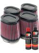 K&N Air Filter RU-2814 + Recharge Kit