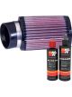 K&N Air Filter RU-3190 + Recharge Kit