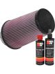 K&N Air Filter RU-3690 + Recharge Kit