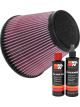 K&N Air Filter RU-5107 + Recharge Kit