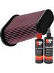 K&N Air Filter RU-5293 + Recharge Kit