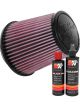 K&N Air Filter RU-9350 + Recharge Kit