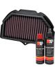 K&N Air Filter SU-1005R + Recharge Kit