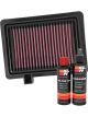 K&N Air Filter SU-1014 + Recharge Kit