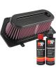 K&N Air Filter SU-1017 + Recharge Kit