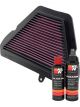 K&N Air Filter TB-1005 + Recharge Kit