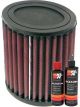 K&N Air Filter TB-8002 + Recharge Kit