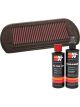K&N Air Filter TB-9095 + Recharge Kit