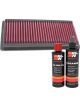 K&N Air Filter TB-9097 + Recharge Kit