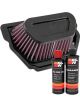 K&N Air Filter YA-1015R + Recharge Kit