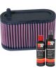 K&N Air Filter YA-1285 + Recharge Kit