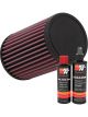 K&N Air Filter YA-1308 + Recharge Kit