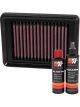 K&N Air Filter YA-5008 + Recharge Kit