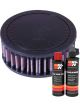 K&N Air Filter YA-6598 + Recharge Kit