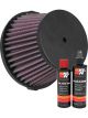 K&N Air Filter YA-8096 + Recharge Kit