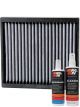 K&N Cabin Air Filter VF2004 + Recharge Kit