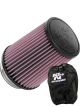 K&N Universal Clamp-On Air Filter RU-4630XD + Filter Wrap
