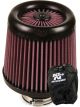 K&N Round Tapered X-Stream Clamp-On Air Filter RX-4950 + Filter Wrap