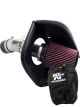 K&N Air Intake 69 Series Typhoon Kit 69-8615TS + Filter Wrap
