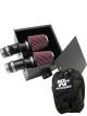 K&N Motorcycle Air Intake System 57-1129 + Filter Wrap