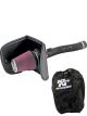 K&N Air Intake 63 Series Aircharger Kit 63-9033 + Filter Wrap