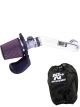 K&N Air Intake 77 Series Kit 77-2552KP + Filter Wrap