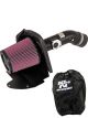 K&N Air Intake 69 Series Typhoon Kit 69-6027TTK + Filter Wrap