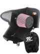 K&N Performance 69 Series Typhoon Cold Air Intake System Round 69-5327TC + Filter Wrap
