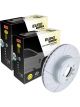 2 x Bremtec Euro-Line High Grade Disc Brake Rotor 330mm BDR16100LELH BDR16100RELH