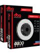 2 x DBA 5000 T3 Slotted Disc Brake Rotor Black 390mm DBA52068BLKRS DBA52068BLKLS