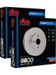 2 x DBA Standard En-Shield Coated Disc Brake Rotor 395mm DBA3274EL DBA3274ER
