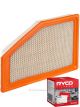 Ryco Air Filter A1968 + Service Stickers