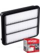 Ryco Air Filter A1428 + Service Stickers