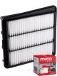 Ryco Air Filter A1533 + Service Stickers
