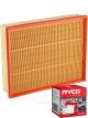 Ryco Air Filter A1536 + Service Stickers