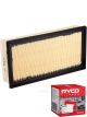 Ryco Air Filter A1565 + Service Stickers