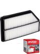 Ryco Air Filter A1589 + Service Stickers