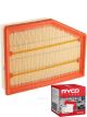 Ryco Air Filter A1614 + Service Stickers
