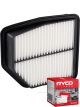 Ryco Air Filter A1766 + Service Stickers