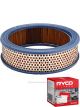Ryco Air Filter A312 + Service Stickers