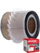 Ryco Air Filter Heavy Duty HDA5163 + Service Stickers