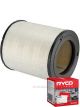 Ryco Air Filter Heavy Duty HDA6039 + Service Stickers