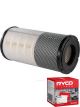 Ryco Air Filter Heavy Duty HDA5911 + Service Stickers