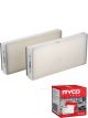 Ryco Cabin Air Filter RCA141P + Service Stickers