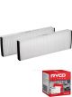 Ryco Cabin Air Filter RCA186P + Service Stickers