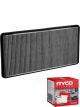 Ryco Cabin Air Filter Activated Carbon RCA135C + Service Stickers