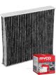 Ryco Cabin Air Filter Activated Carbon RCA207C + Service Stickers